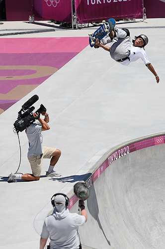 Ayumu Hirano at Tokyo Olympics