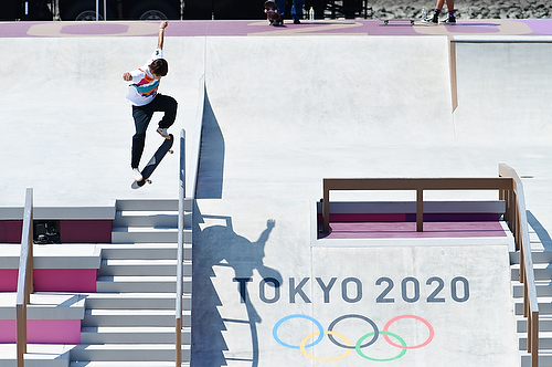 Yuto Horigome at Tokyo Olympics