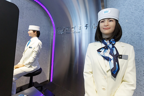 Robot Hotel Tokyo Staff